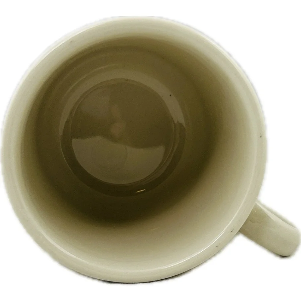 Longaberger‎ Pottery Woven Traditions Cup 8 oz Heritage Green